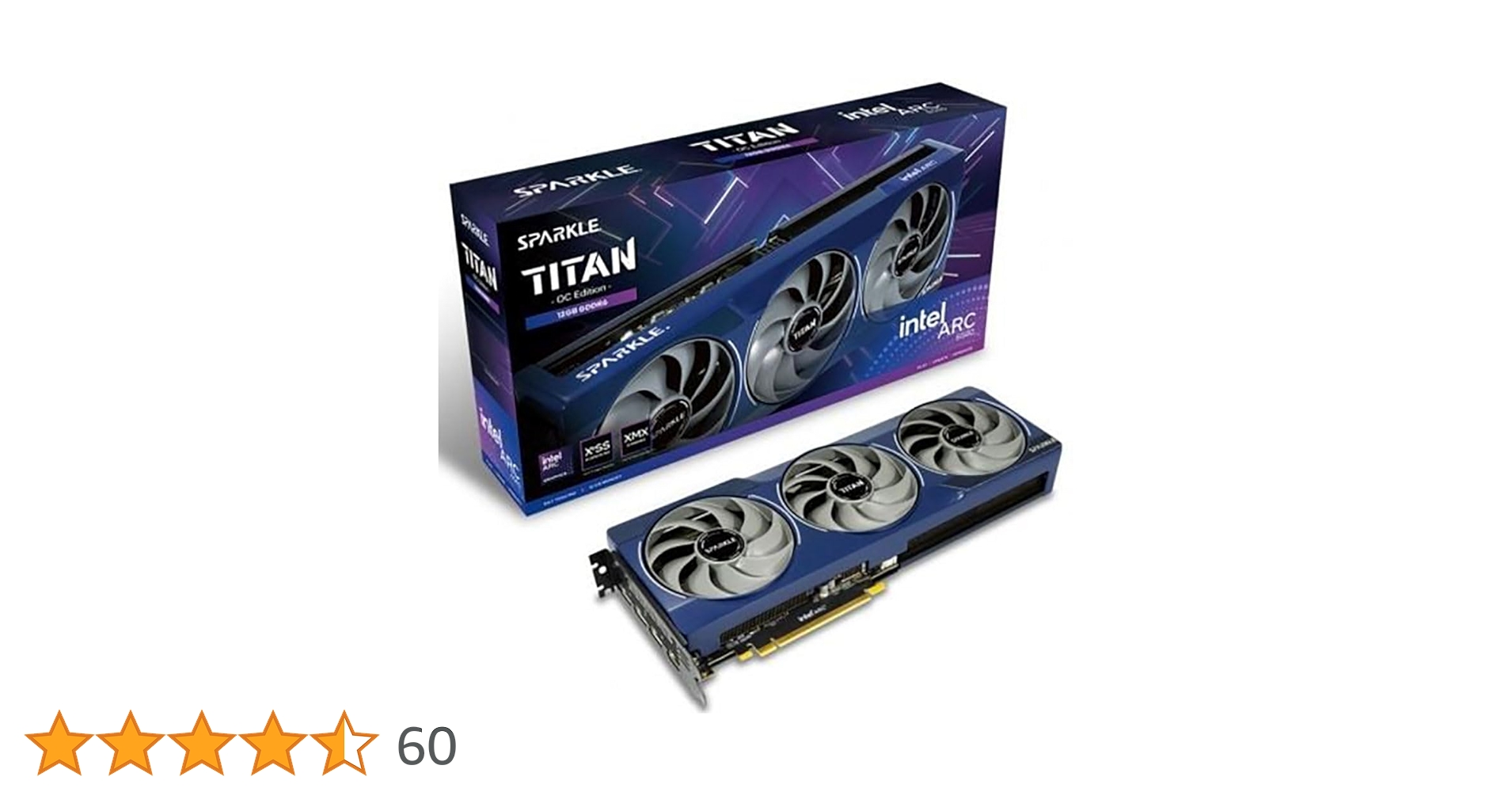 【未使用】SPARKLE Intel Arc B580 12GB SPARKLE Intel Arc B580 TITAN OC Graphic Card | Computer